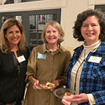 Three WI members at a home 